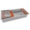 Ruvati 45-inch Workstation Two-Tiered Ledge Kitchen Sink Drop-in Topmount 16 Gauge Stainless Steel RVH8433 - alternate 9